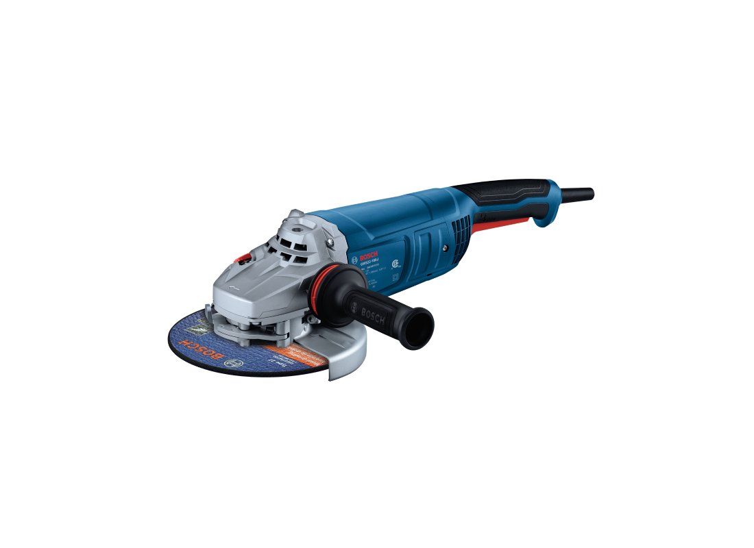 7 In. Large Angle Grinder – 15 Amp W/ Lock-On Trigger Switch