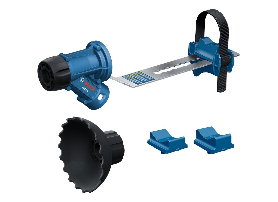 SDS-max® and Spline Dust-Collection Attachment