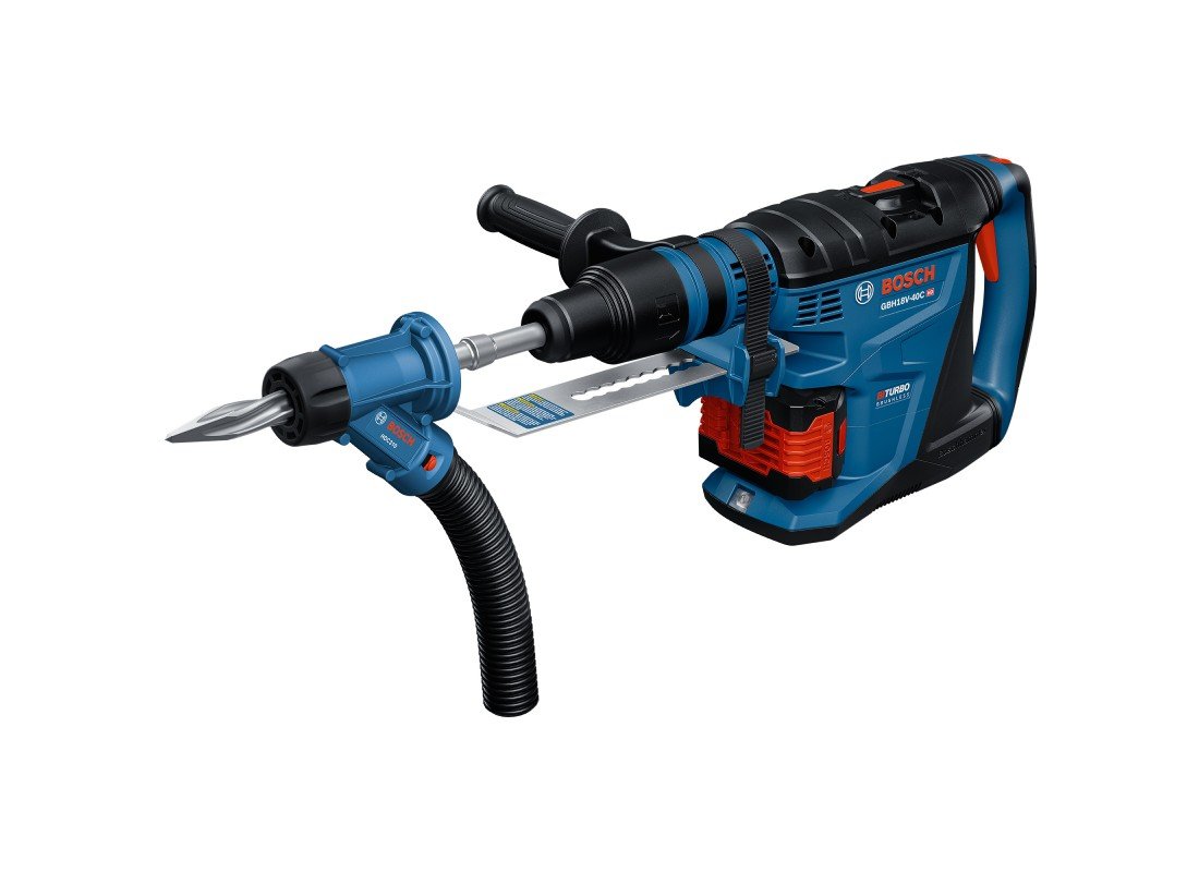 SDS-max® and Spline Dust-Collection Attachment
