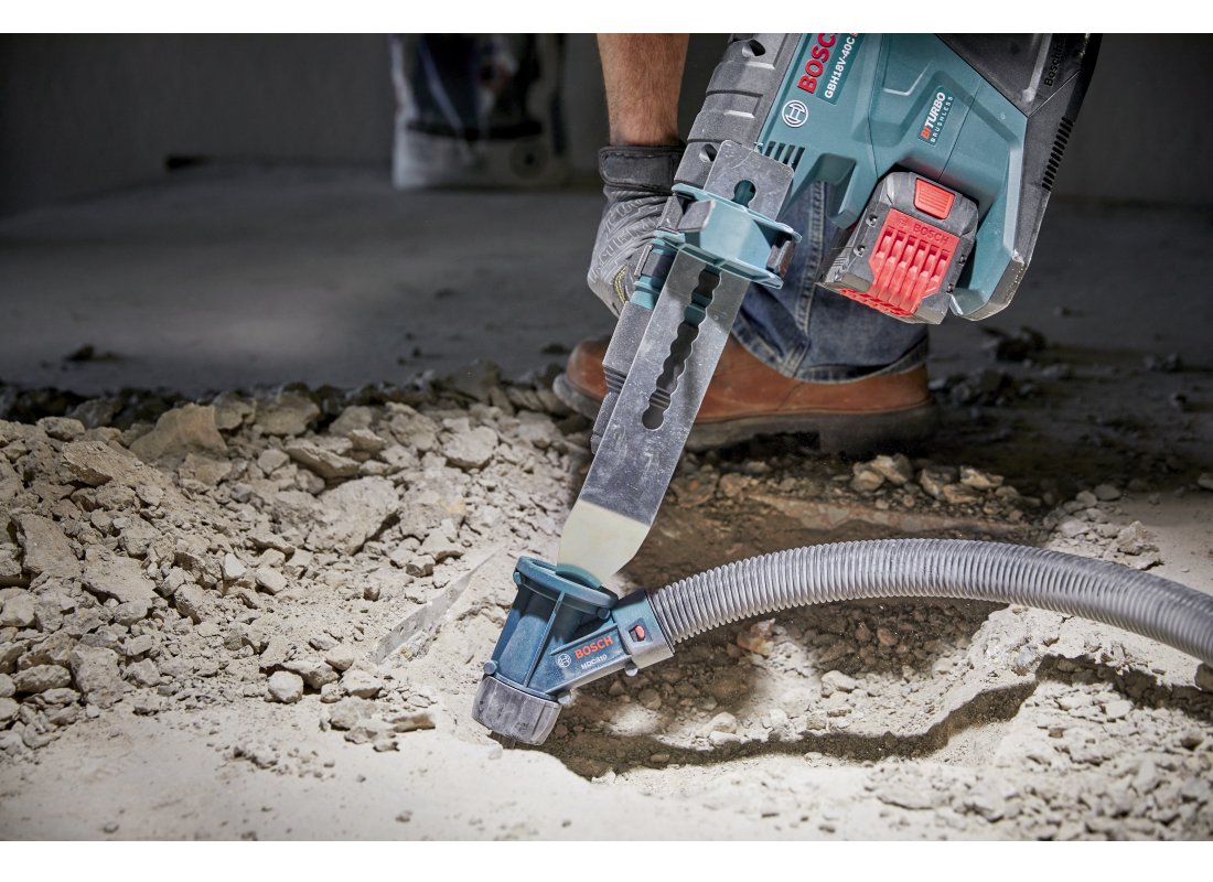 SDS-max® and Spline Dust-Collection Attachment