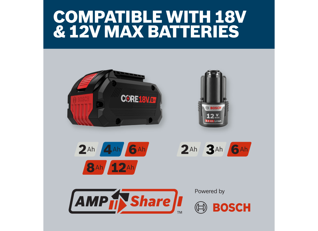 Chargeur de batterie rapide multi-tension 12 V/18 V