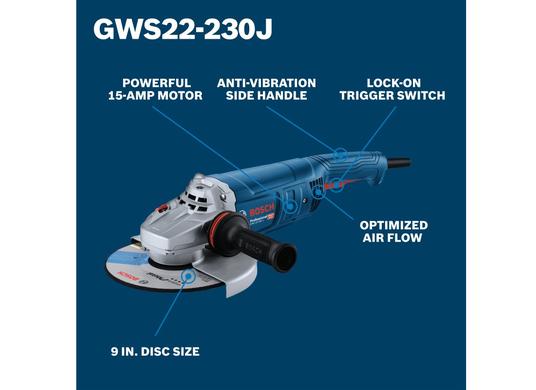 9 In. Large Angle Grinder
