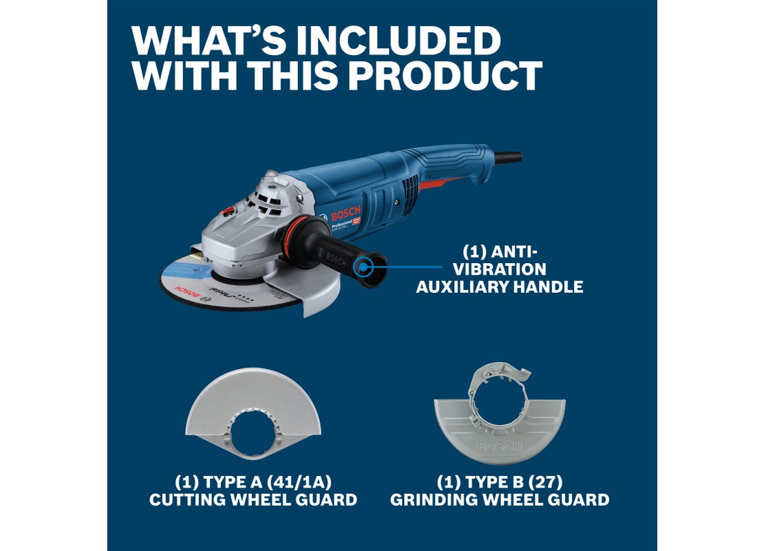 9 In. Large Angle Grinder