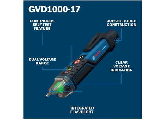 Testeur de tension sans contact 24-1000V CA avec lumière