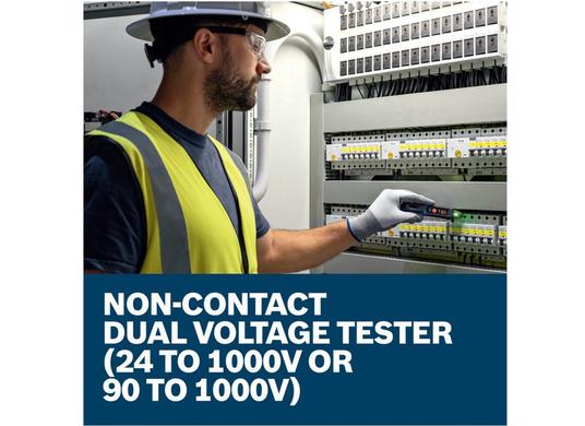 Non-Contact Voltage Tester 24-1000V AC with built-in Flashlight