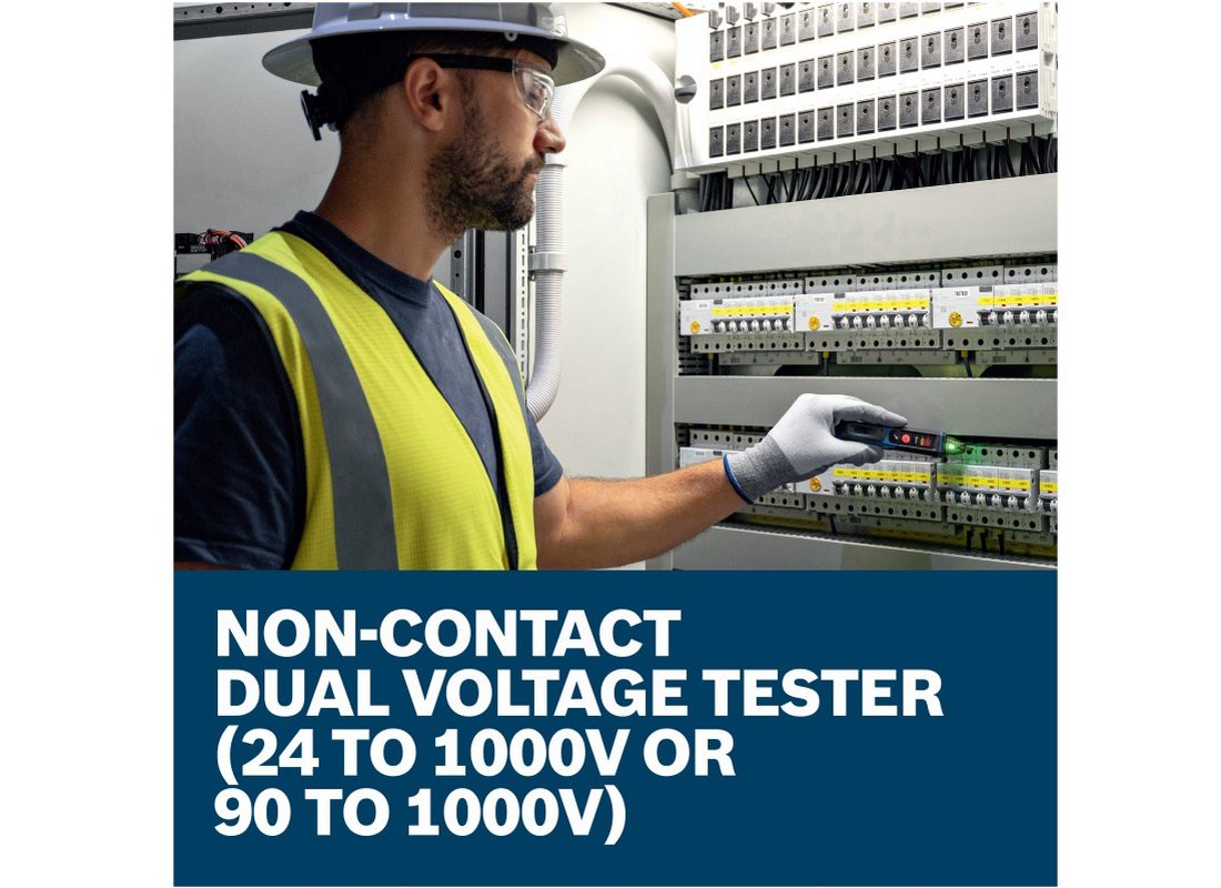 Non-Contact Voltage Tester 24-1000V AC with Flashlight