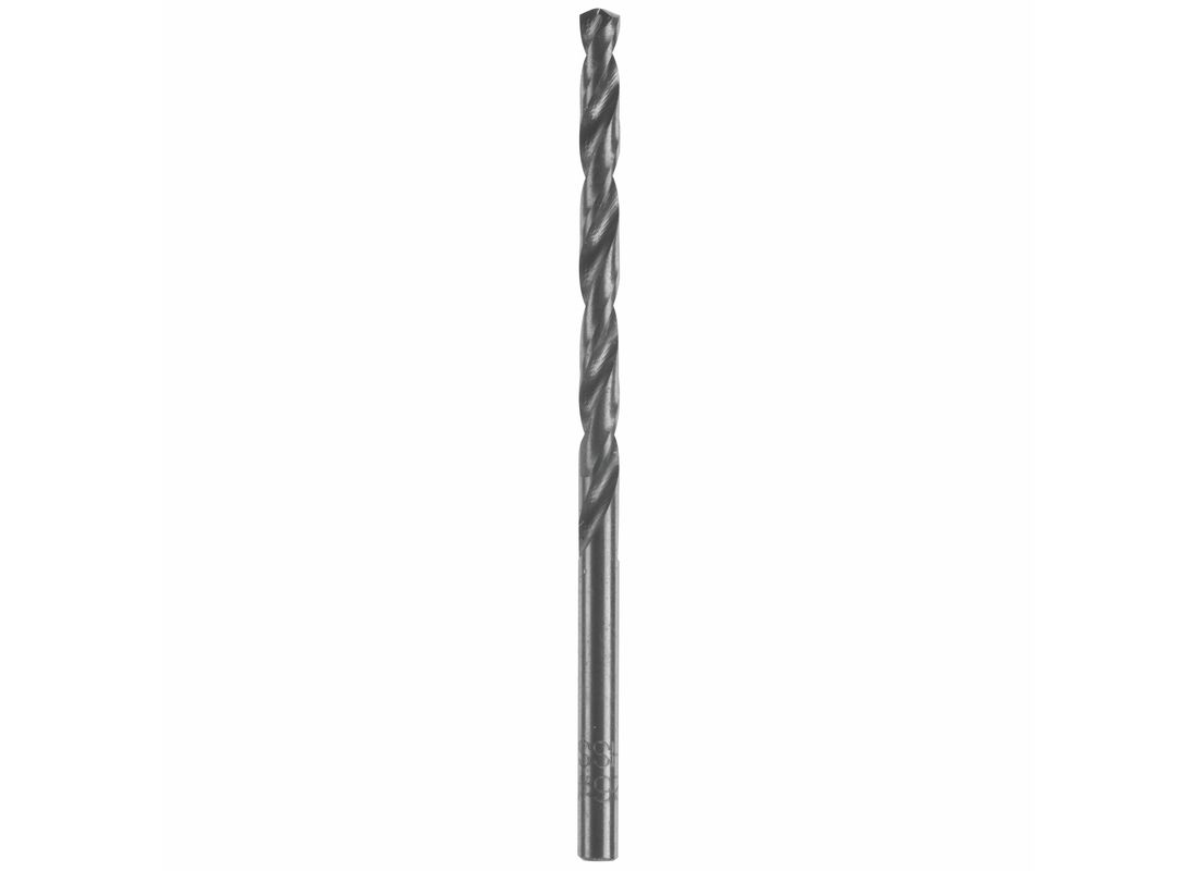 Forets en oxyde noir de petit diamètre de 25 dia. x 3 po, 12 pièces Bosch BL4025