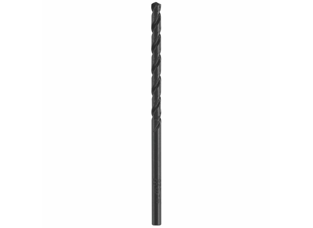 Forets fractionnés extra-courts en oxyde noir de 7/64 po x 2-5/8 po, 12 pièces Bosch BL4134