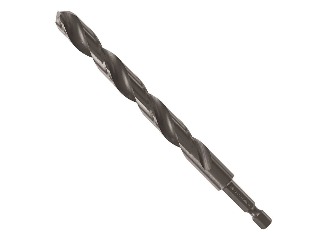 Forets en oxyde noir Impact Tough™ 7/16 po, 6 pièces Bosch BL4155IM