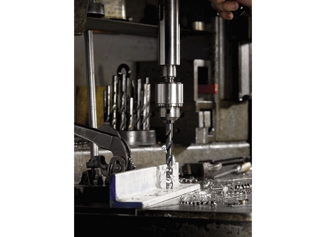 Forets fractionnés extra-courts en oxyde noir de 15/32 po x 5-3/4 po, 6 pièces Bosch BL4157