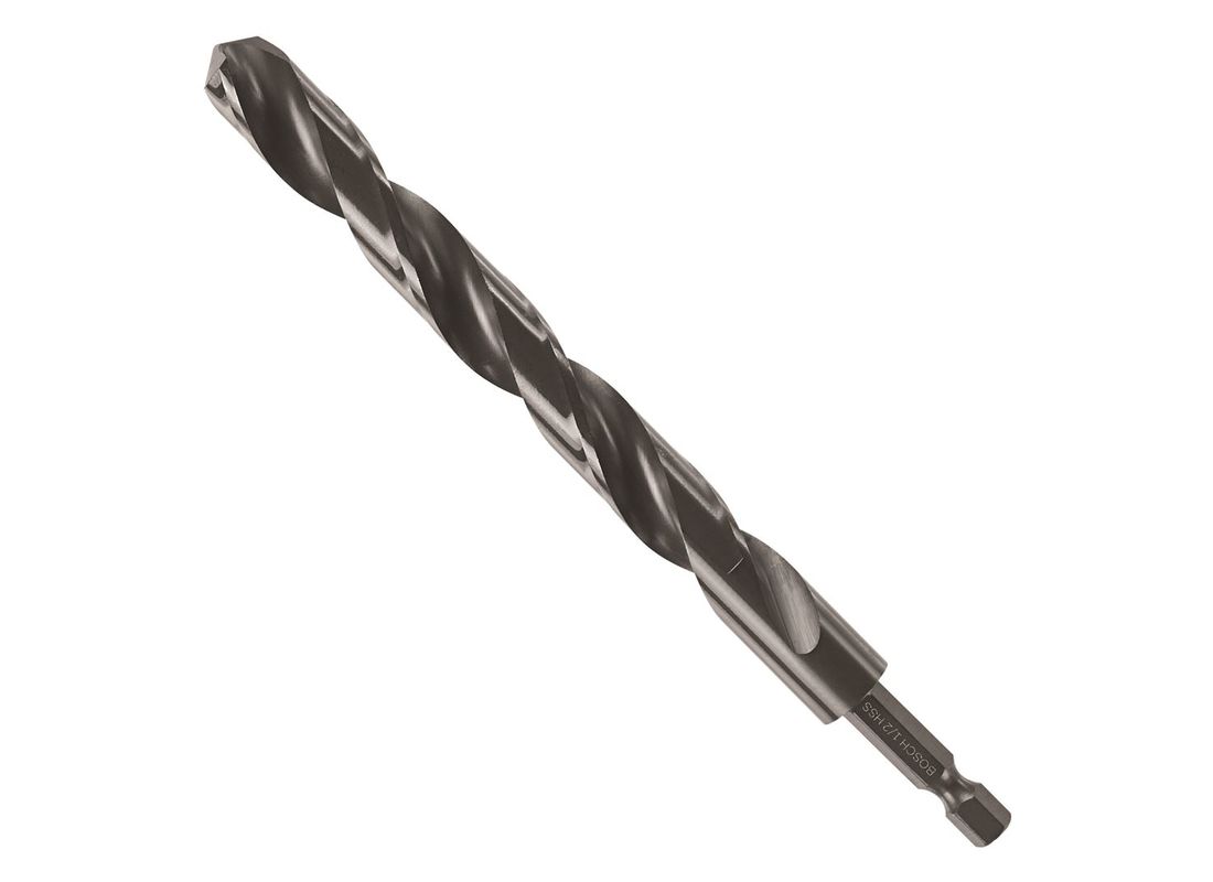 Forets en oxyde noir Impact Tough™ 1/2 po, 6 pièces Bosch BL4159IM