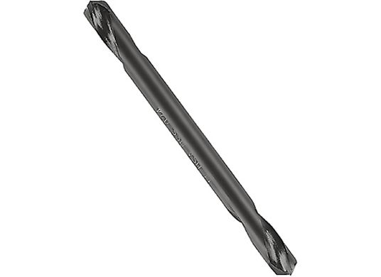 12 pc. 20 Diameter x 2-5/32 In. Wire Gauge Double-End Black Oxide Drill Bits