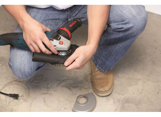 Accessoire de surfaçage du béton pour petite rectifieuse angulaire
