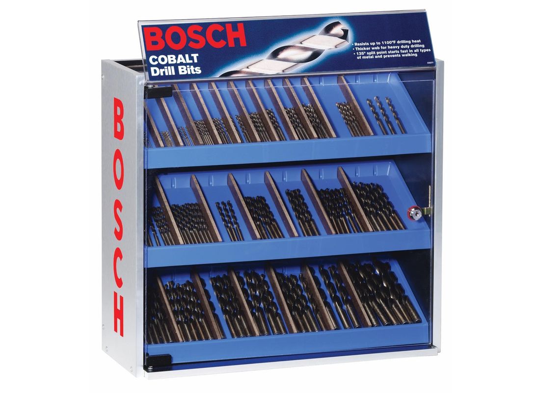 12 pc. 19/64 In. x 4-3/8 In. Cobalt Drill Bit Bosch CO4146