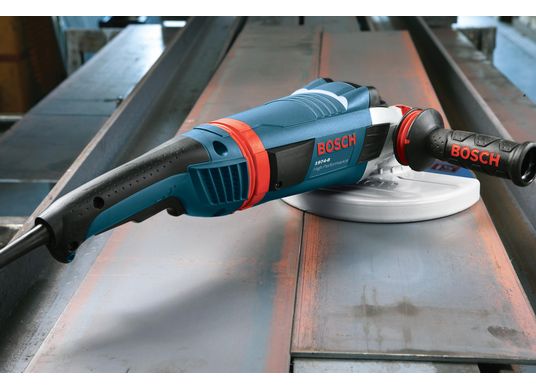 7 In. 15 A High Performance Large Angle Grinder with No Lock-On Switch