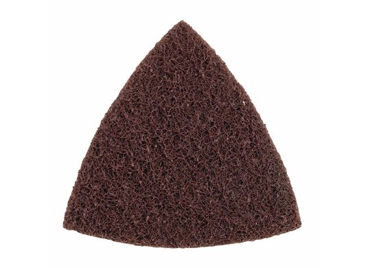 Feuille abrasive triangulaire de finition de 3-1/2 po