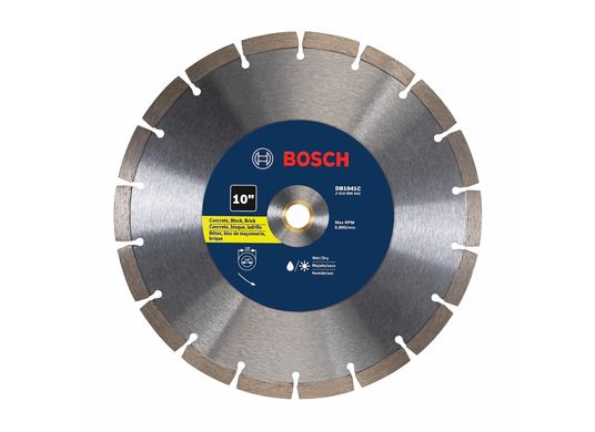 10 In. Premium Segmented Rim Diamond Blade for Universal Rough Cuts