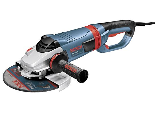 9 In. 15 A High Performance Large Angle Grinder with No Lock-On Switch