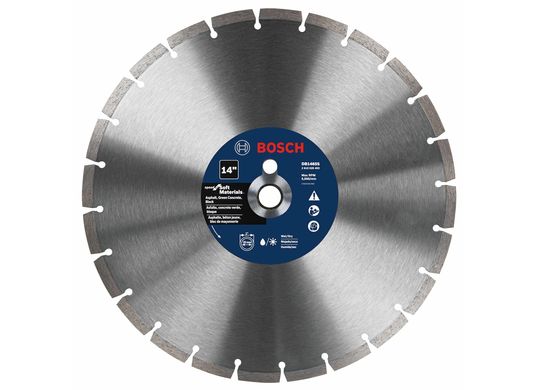 14 In. Standard Segmented Rim Diamond Blade for Soft Materials