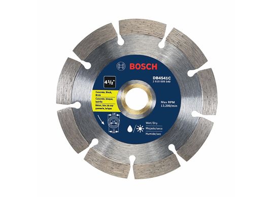 4-1/2 In. Premium Segmented Rim Diamond Blade for Universal Rough Cuts