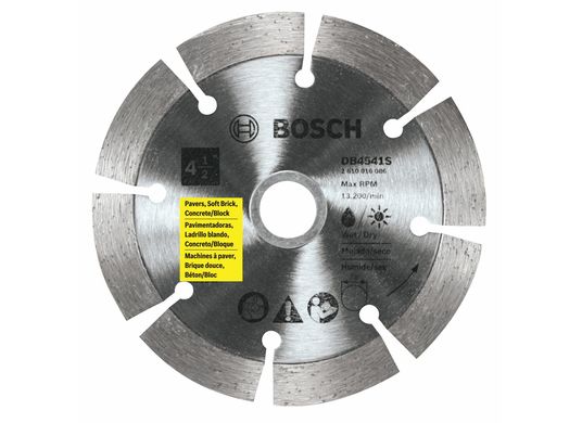 4-1/2 In. Standard Segmented Rim Diamond Blade for Universal Rough Cuts