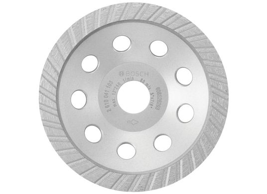 5 In. Turbo Diamond Cup Wheel for Concrete
