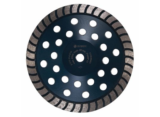 Meule boisseau diamantée à couronne Turbo de 7 po