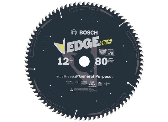 Lame de scie circulaire Edge de 12 po à 80 dents pour coupes extra fines