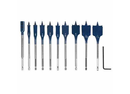 10 pc. Daredevil™ Standard Spade Bit Set