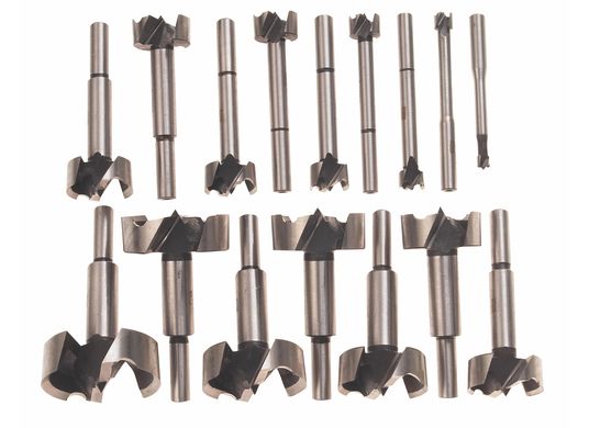 16 pc. Wood Forstner Bit Set