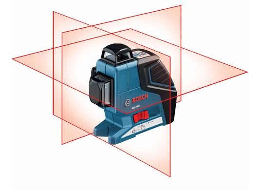 Laser en croix à nivellement automatique