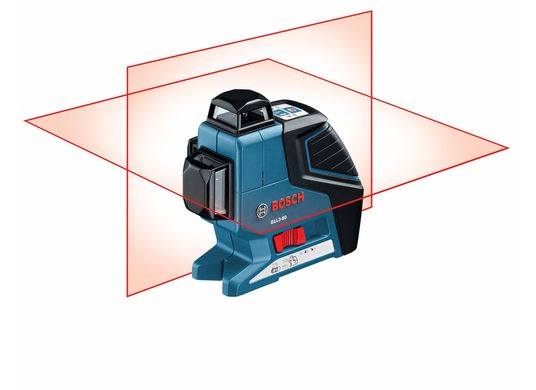 Laser en croix à nivellement automatique