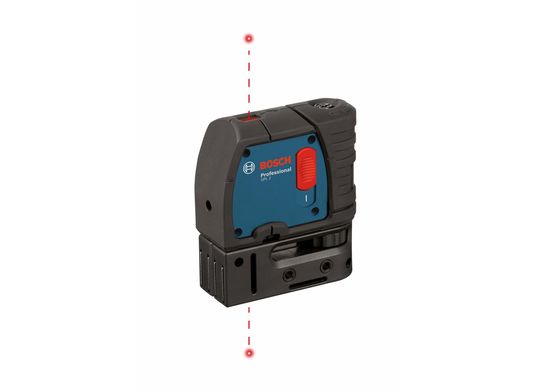 Laser d'aplomb auto-nivelant à deux points