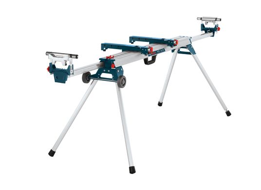 Folding-Leg Miter Saw Stand with Wheels