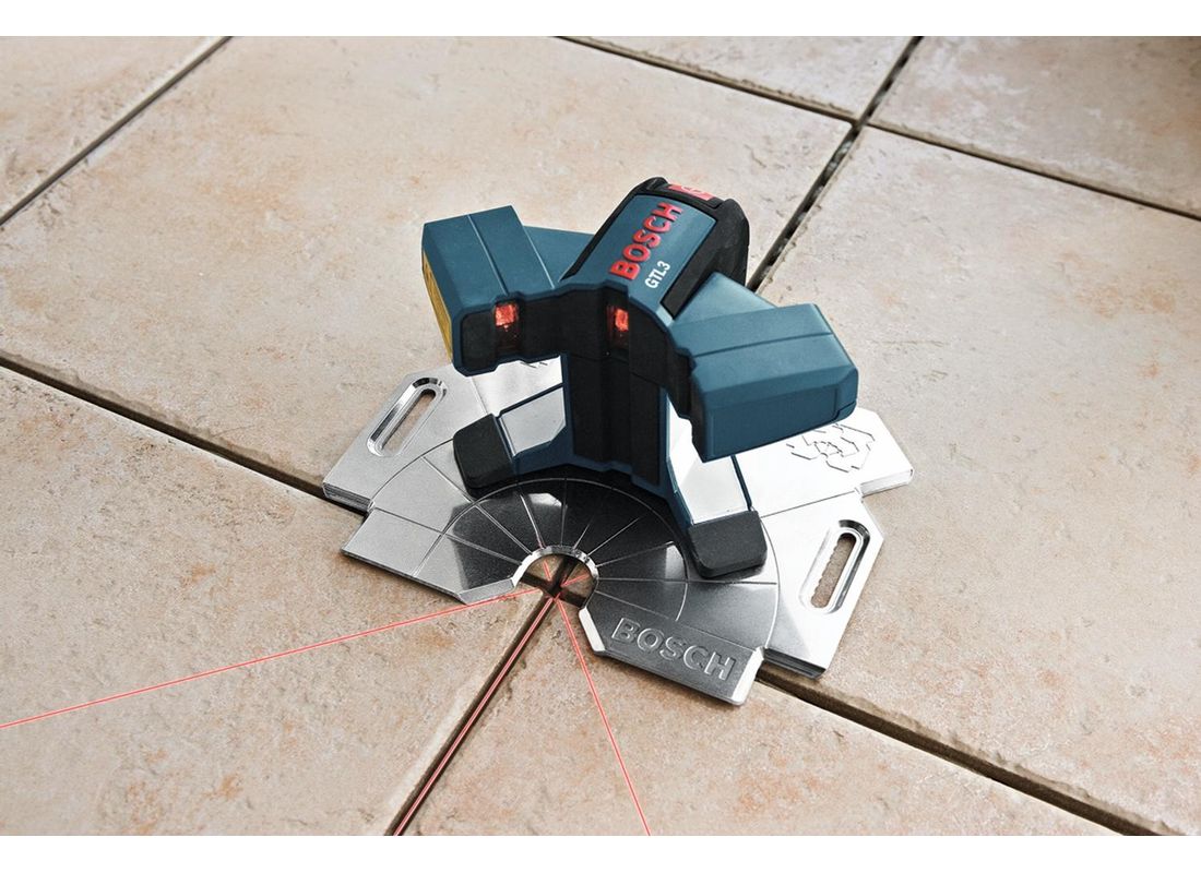 Laser d'alignement des carreaux muraux et d’équerrage Bosch GTL3