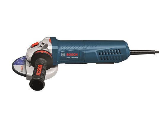 5 In. High-Performance Angle Grinder Variable Speed with Paddle Switch