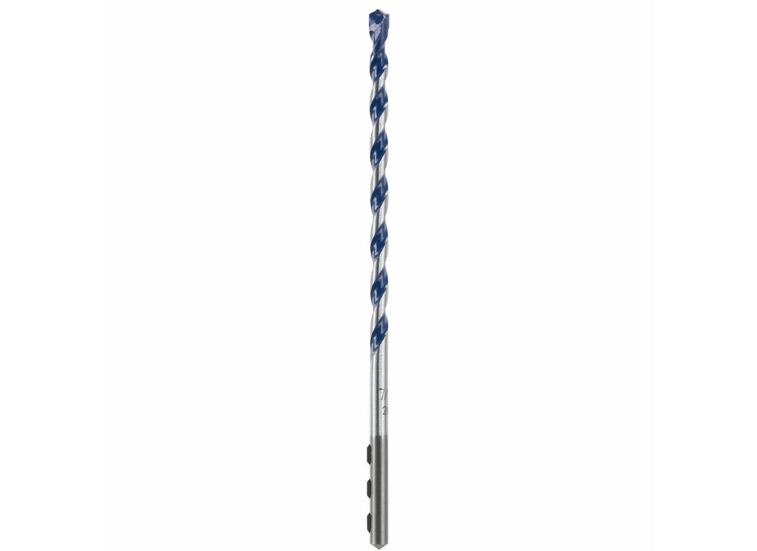 Forets pour perceuse à percussion en carbure BlueGranite™ Turbo de 7/32 po x 6 po, 25 pièces Bosch HCBG05B25T
