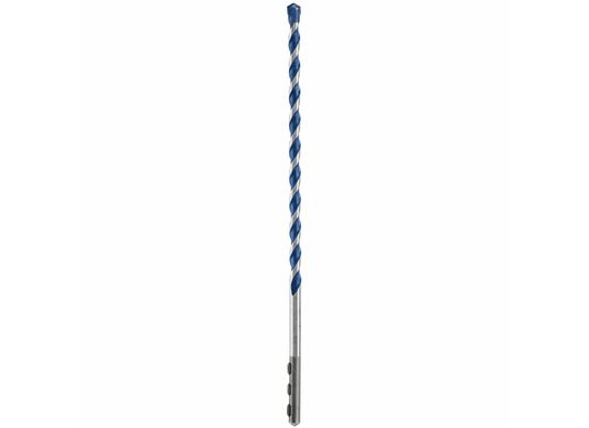 Foret pour perceuse à percussion en carbure BlueGranite™ Turbo de 1/4 po x 12 po