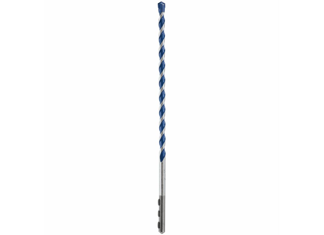 Foret pour perceuse à percussion en carbure BlueGranite™ Turbo de 1/4 po x 12 po Bosch HCBG08T