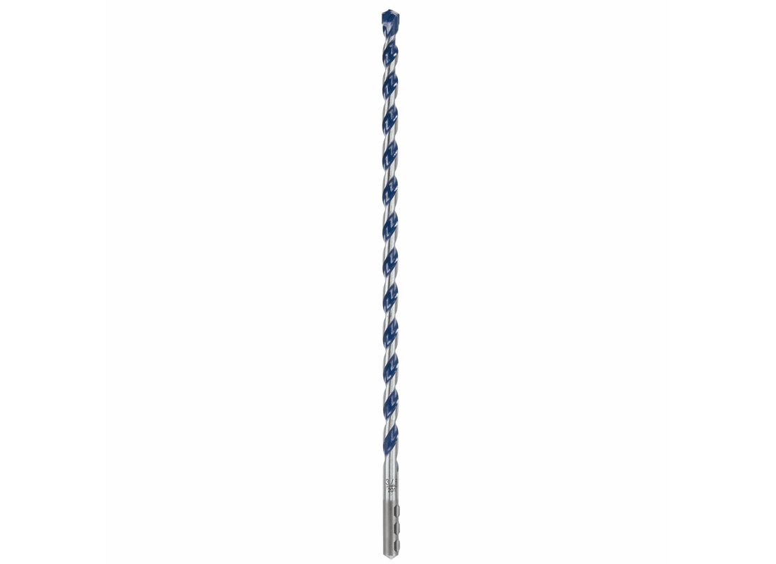 Foret pour perceuse à percussion en carbure BlueGranite™ Turbo de 3/8 po x 12 po Bosch HCBG14T