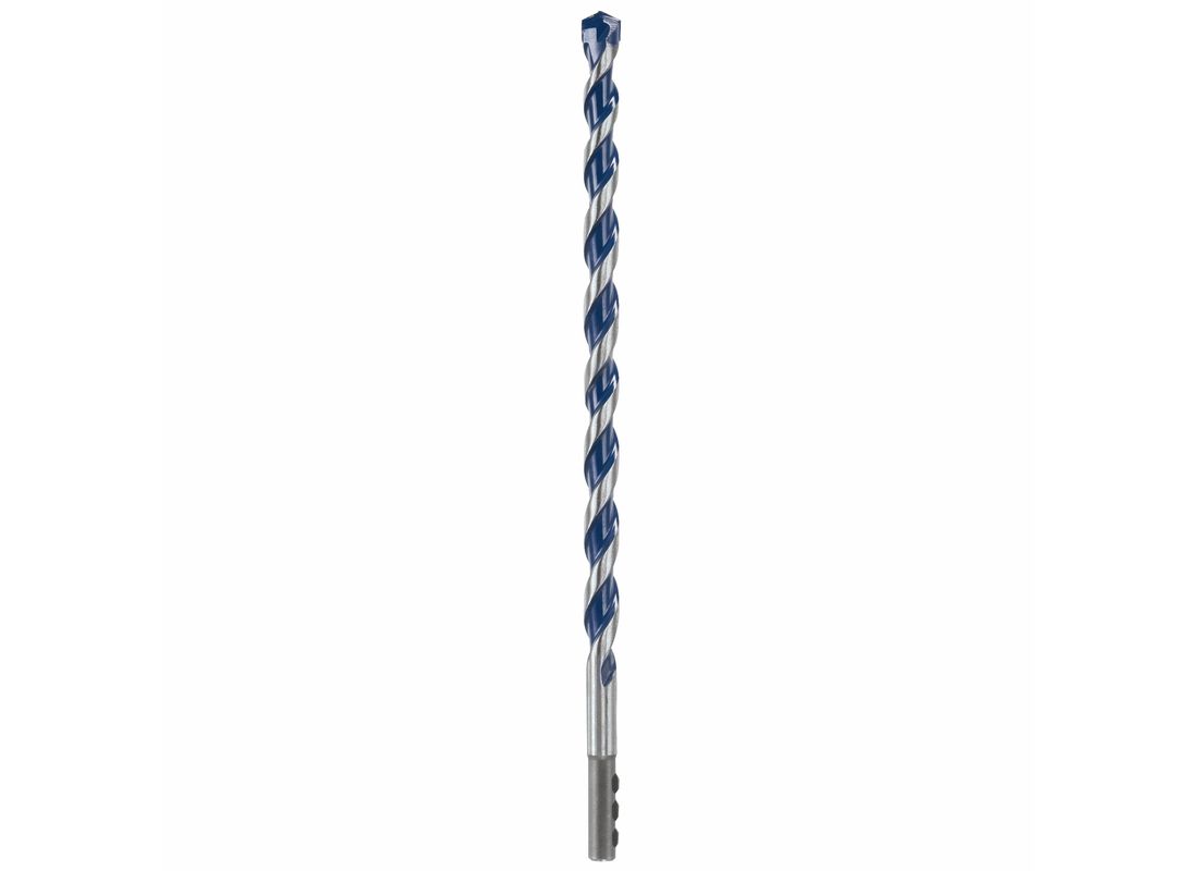 Foret pour perceuse à percussion en carbure BlueGranite™ Turbo de 1/2 po x 12 po Bosch HCBG18T