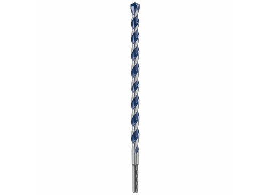 Foret pour perceuse à percussion en carbure BlueGranite™ Turbo de 9/16 po x 10 po