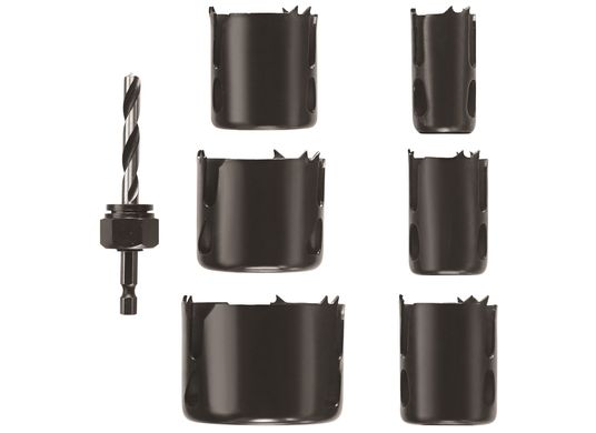 Ensemble pour scie-cloche pour le bois Daredevil™ 7 pièces