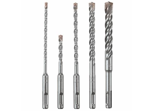 Ensemble de 5 forets pour marteau perforateur SDS-plus® Bulldog™