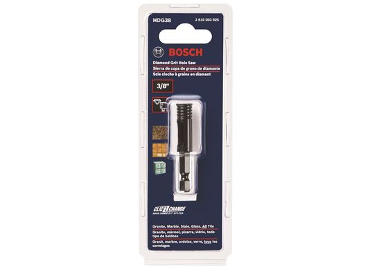 Scie-cloche diamantée de 3/8 po