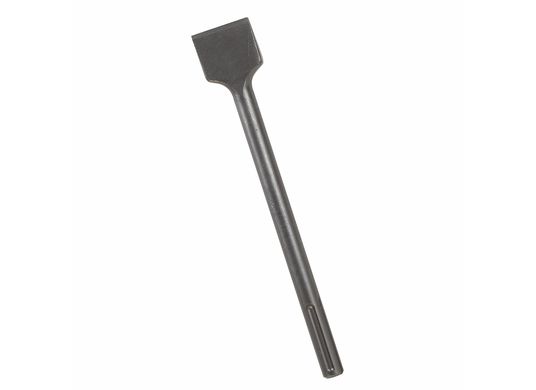 Ciseau de grattage de 2 × 12 po à queue six-pans de 3/4 po