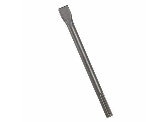 Ciseau plat de 1 po x 12 po à queue six-pans 3/4 po