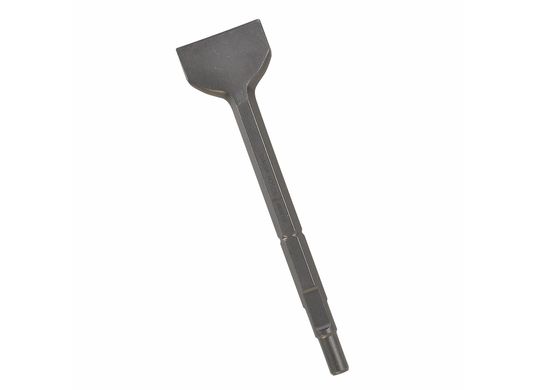 2 In. x 12 In. Scaling Chisel Tool Round Hex/Spline Hammer Steel