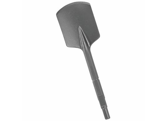 4-1/2 In. x 16 In. Clay Spade Tool Round Hex/Spline Hammer Steel