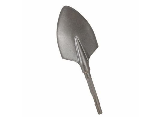 4-1/2 In. x 16 In. Pointed Spade Tool Round Hex/Spline Hammer Steel